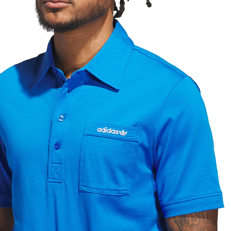 ADIDAS Originals Archive Pocket Men's Polo (Blue)