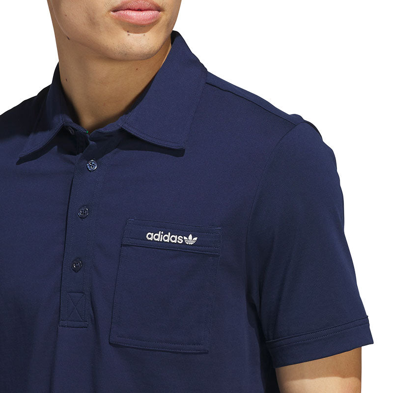 ADIDAS Originals Archive Pocket Men's Polo (Indigo)