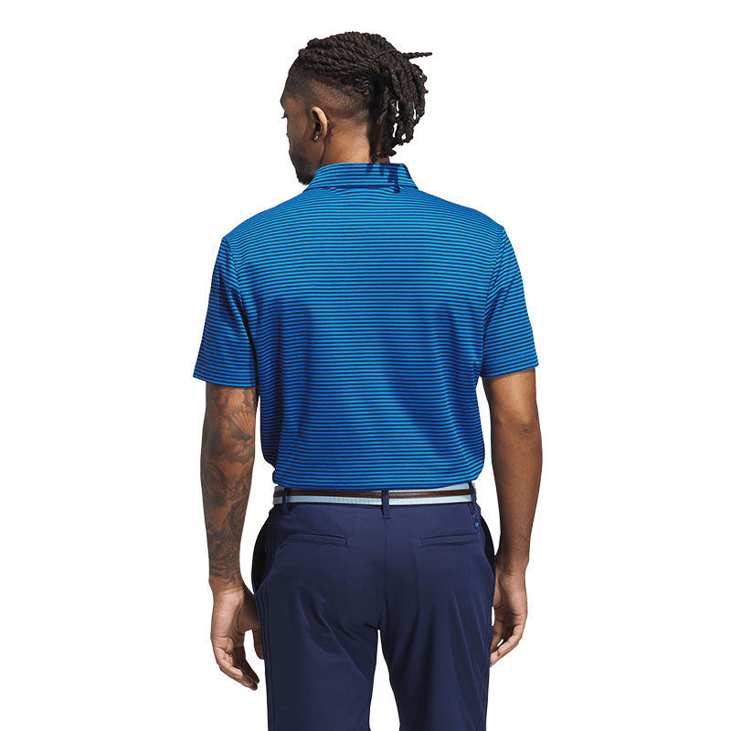 ADIDAS Originals Stripe Men's Pique Polo (Indigo)
