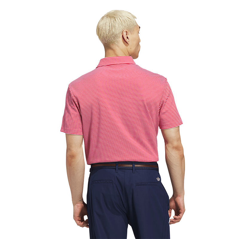 ADIDAS Originals Stripe Men's Pique Polo (Lilac)