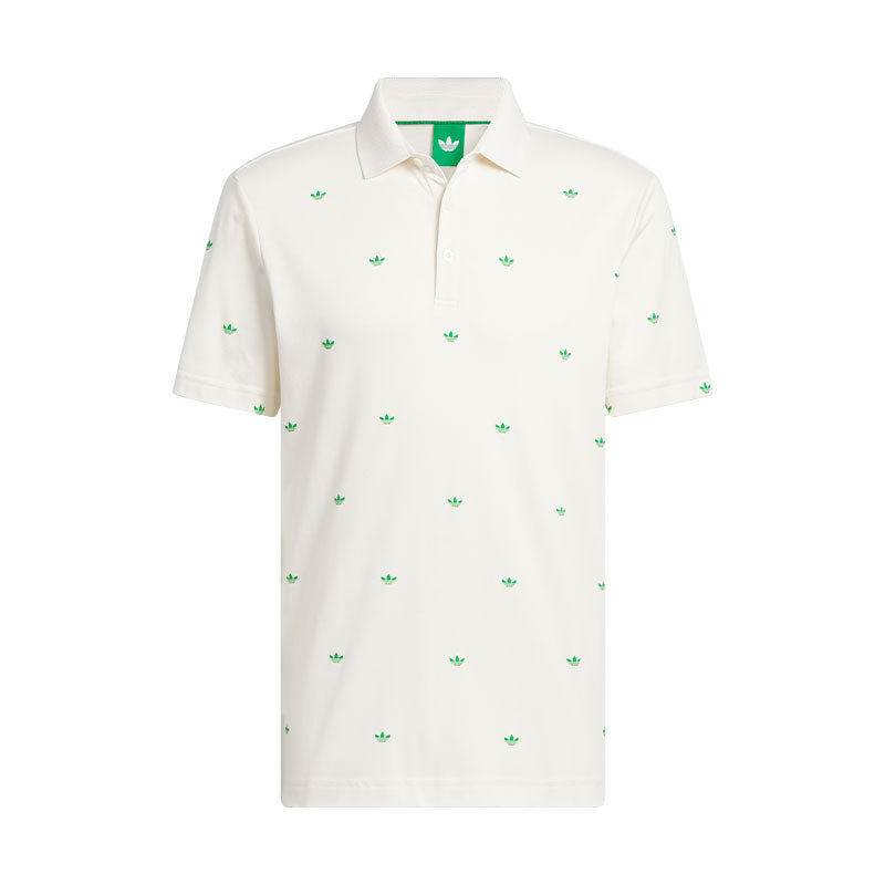 ADIDAS Originals Printed Trefoil Men's Polo (White)