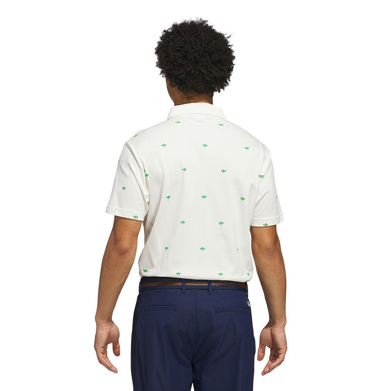 ADIDAS Originals Printed Trefoil Men's Polo (White)