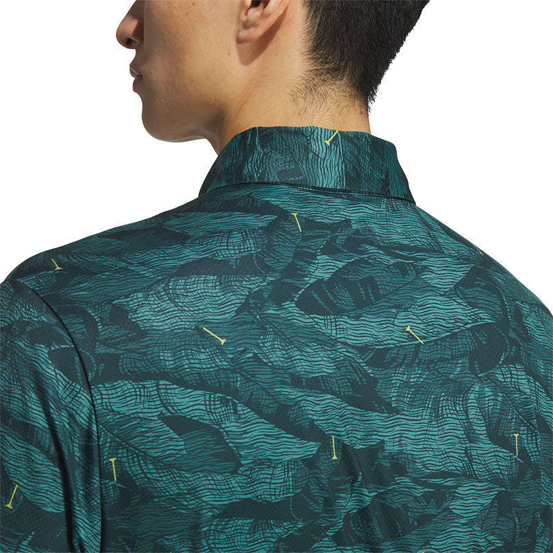 ADIDAS Graphic Aop Men's Polo (Aurora)
