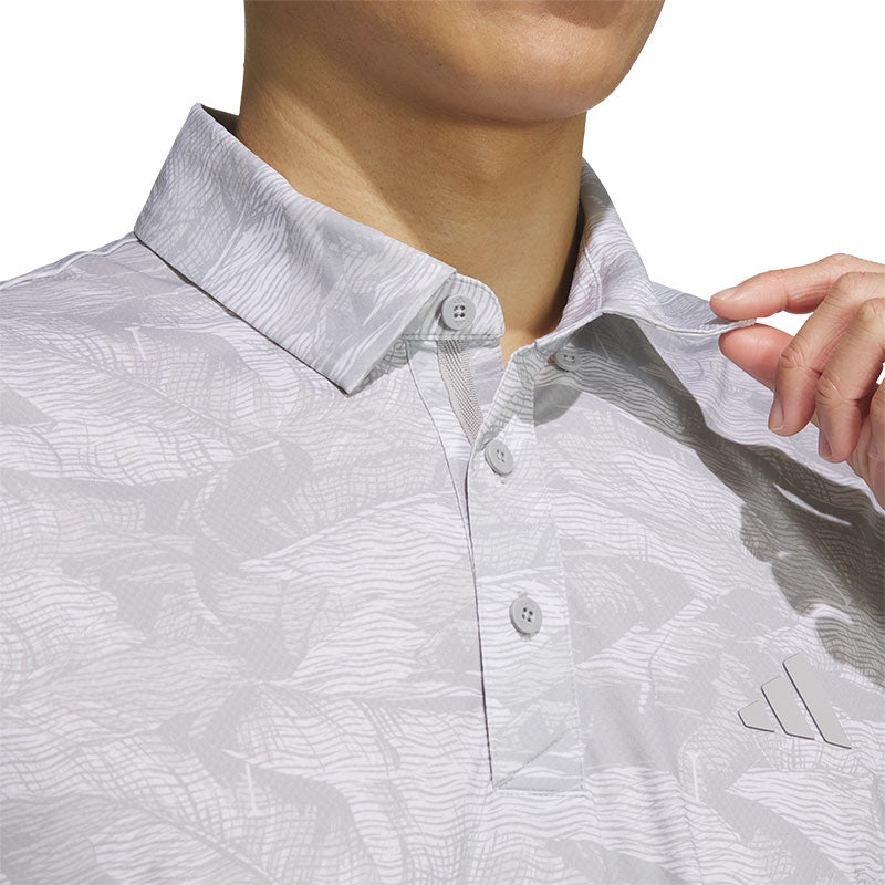 ADIDAS Graphic Aop Men's Polo (Grey)