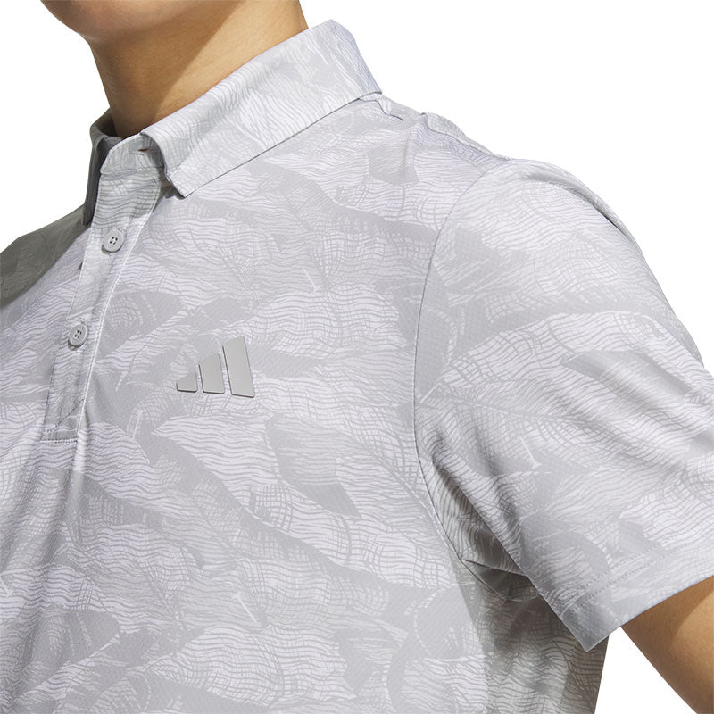 ADIDAS Graphic Aop Men's Polo (Grey)