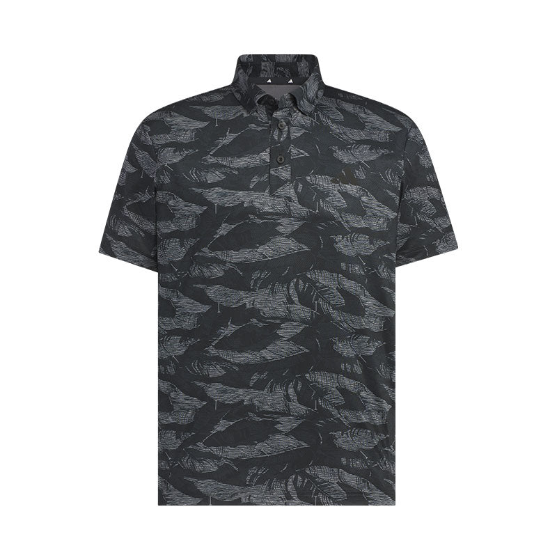 ADIDAS Graphic Aop Men's Polo (Black)