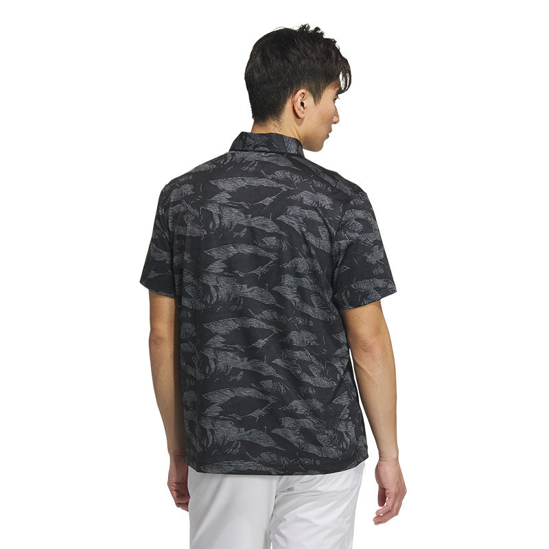 ADIDAS Graphic Aop Men's Polo (Black)