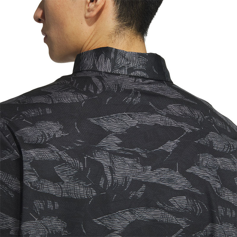 ADIDAS Graphic Aop Men's Polo (Black)