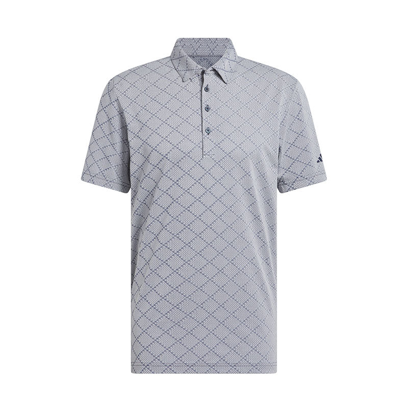 ADIDAS Ultimate365 Hounds Jacquard Men's Polo (Navy)