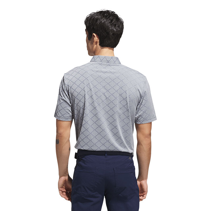 ADIDAS Ultimate365 Hounds Jacquard Men's Polo (Navy)