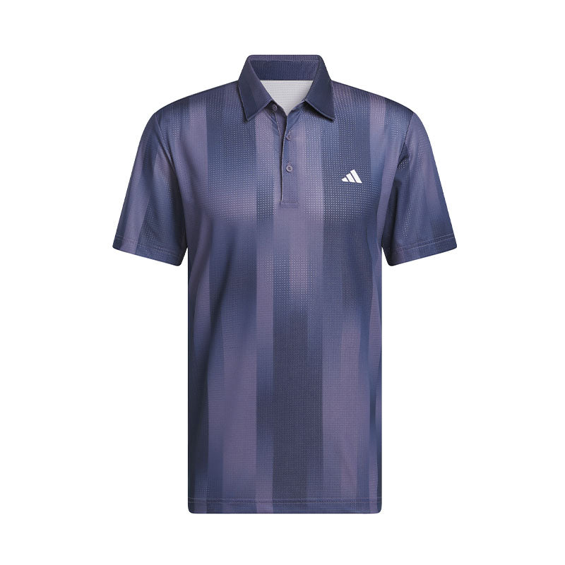 ADIDAS Ultimate365 Mesh Radiant Print Men's Polo (Violet)