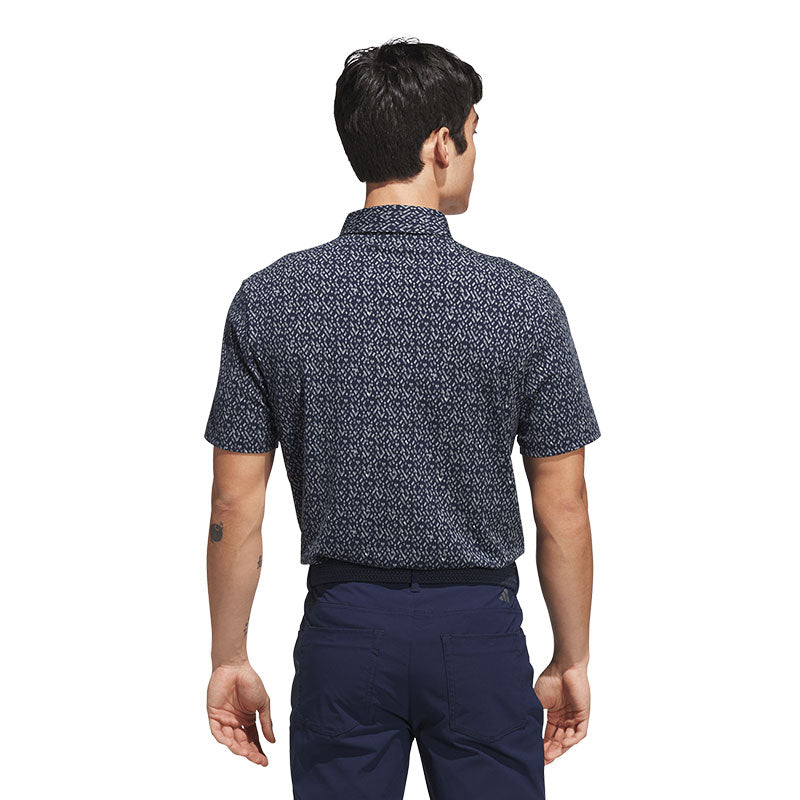 ADIDAS Ultimate365 Micro Argyle Men's Polo (Navy)