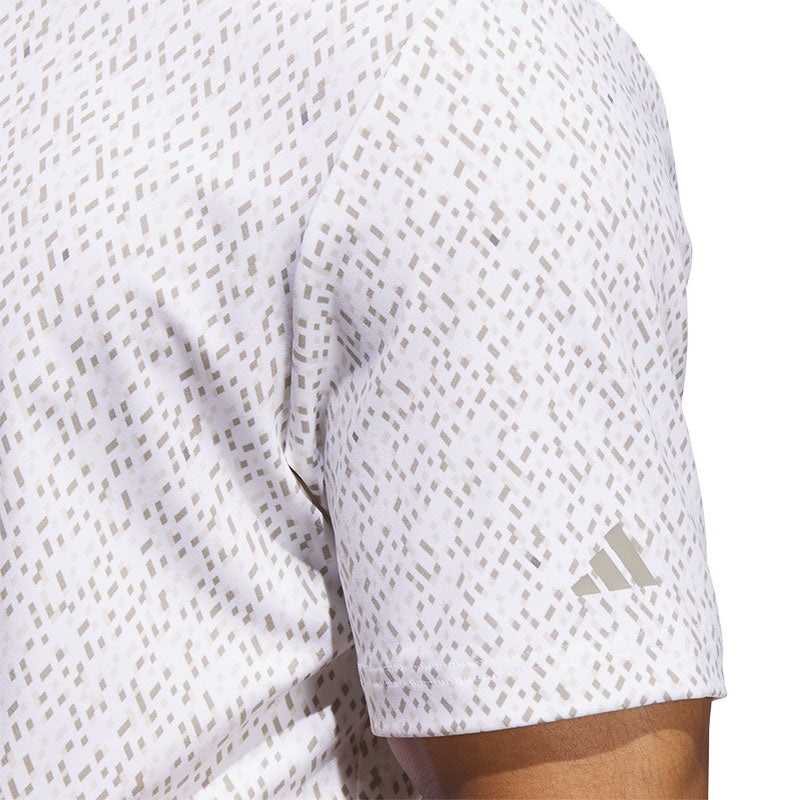 ADIDAS Ultimate365 Micro Argyle Men's Polo (White)