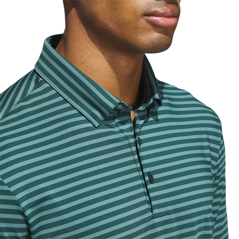 ADIDAS Ultimate365 Stripe Men's Polo (Aurora)