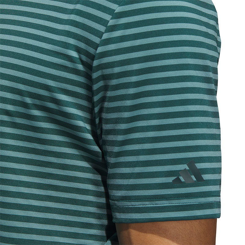 ADIDAS Ultimate365 Stripe Men's Polo (Aurora)