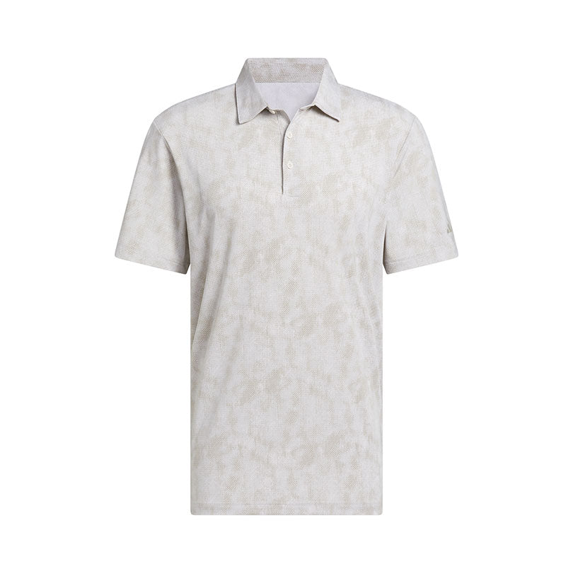 ADIDAS Ultimate365 Textured Print Men's Polo (Alumina)