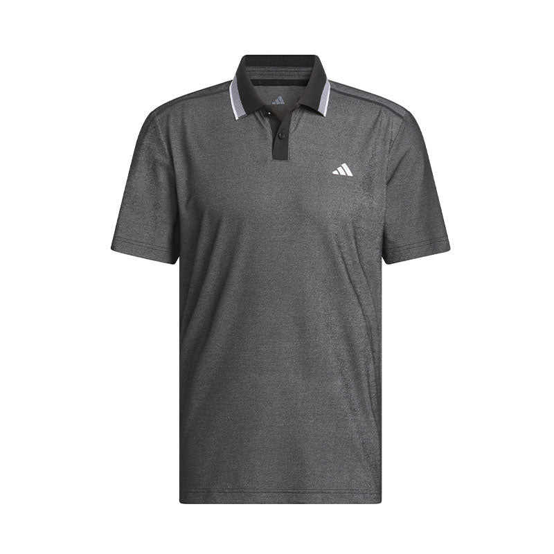 ADIDAS Ultimate365 Tour Twistknit Men's Pique Polo (Black)