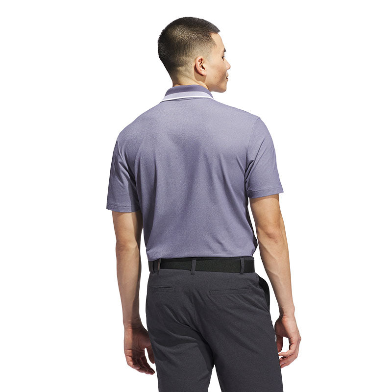 ADIDAS Ultimate365 Tour Twistknit Men's Pique Polo (Violet)