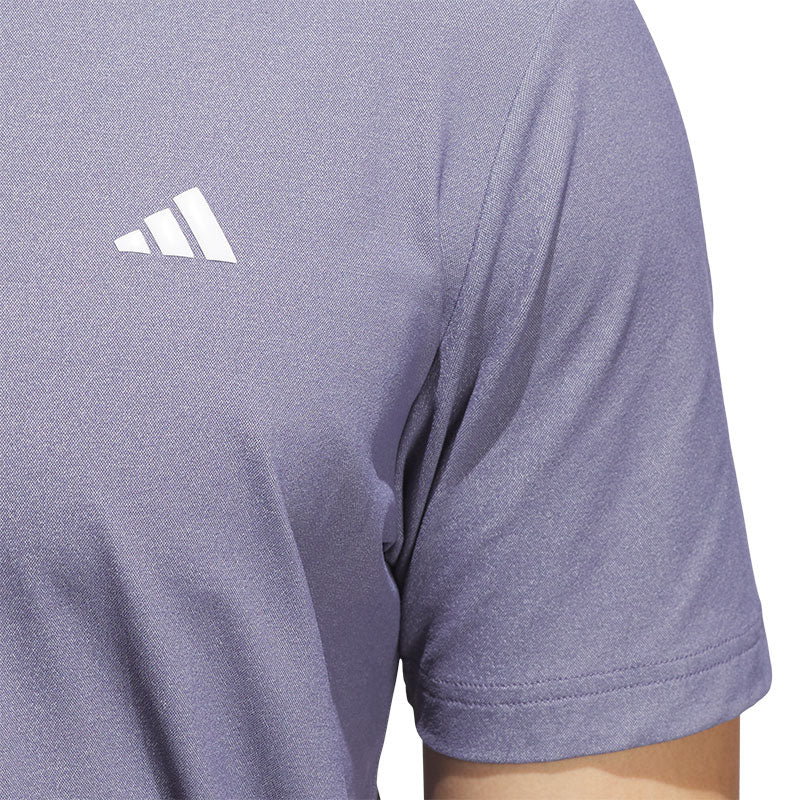 ADIDAS Ultimate365 Tour Twistknit Men's Pique Polo (Violet)