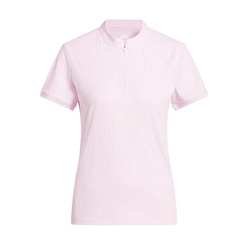 ADIDAS Go-To Jacquard Women's Polo (Pink)