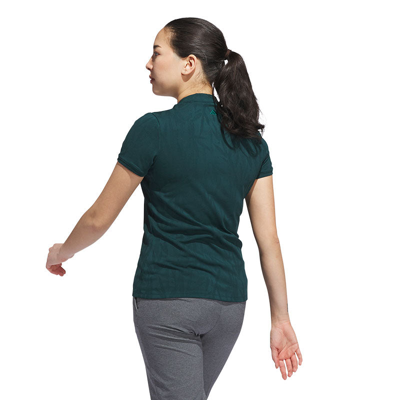 ADIDAS Go-To Jacquard Women's Polo (Aurora)