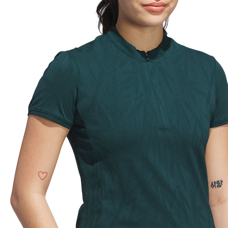 ADIDAS Go-To Jacquard Women's Polo (Aurora)