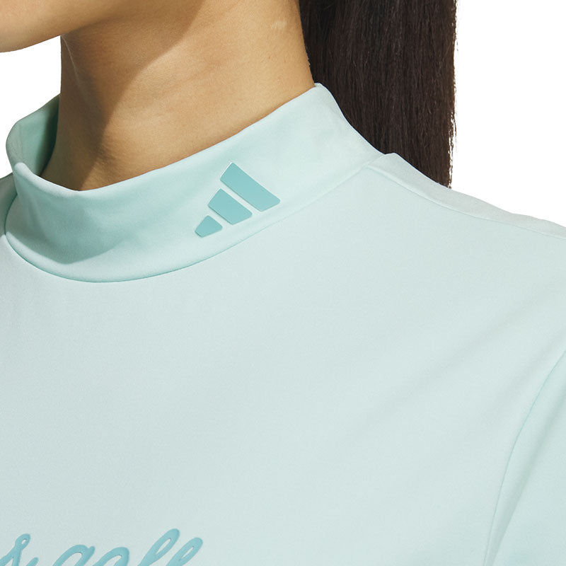 ADIDAS HEAT.RDY Women's Mock Shirt (Aqua)