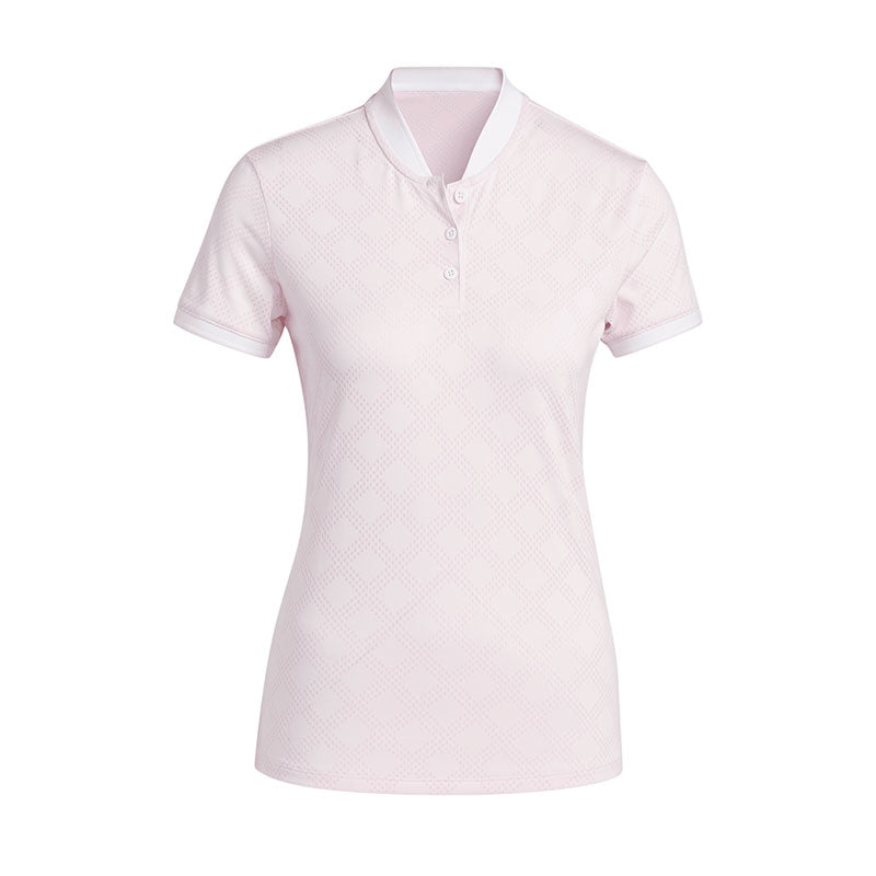 ADIDAS Ultimate365 Jacquard Women's Polo (Pink)