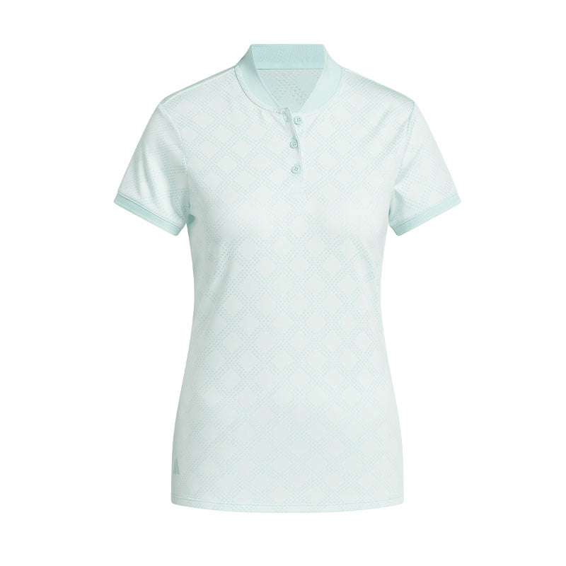 ADIDAS Ultimate365 Jacquard Women's Polo (Aqua)