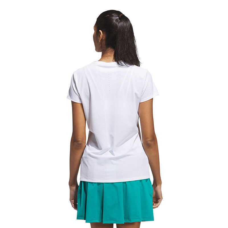 ADIDAS Ultimate365 Tour Engineered Women's T-Shirt (White)