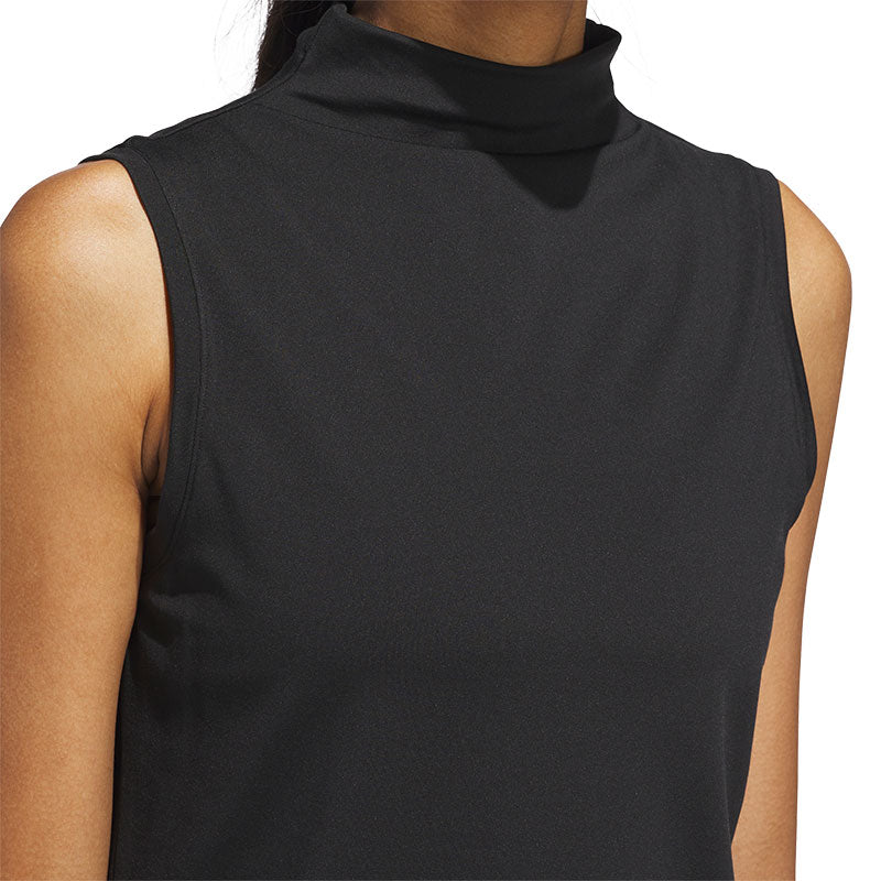 ADIDAS Ultimate365 Women's Sleeveless Mock Neck Top (Black)