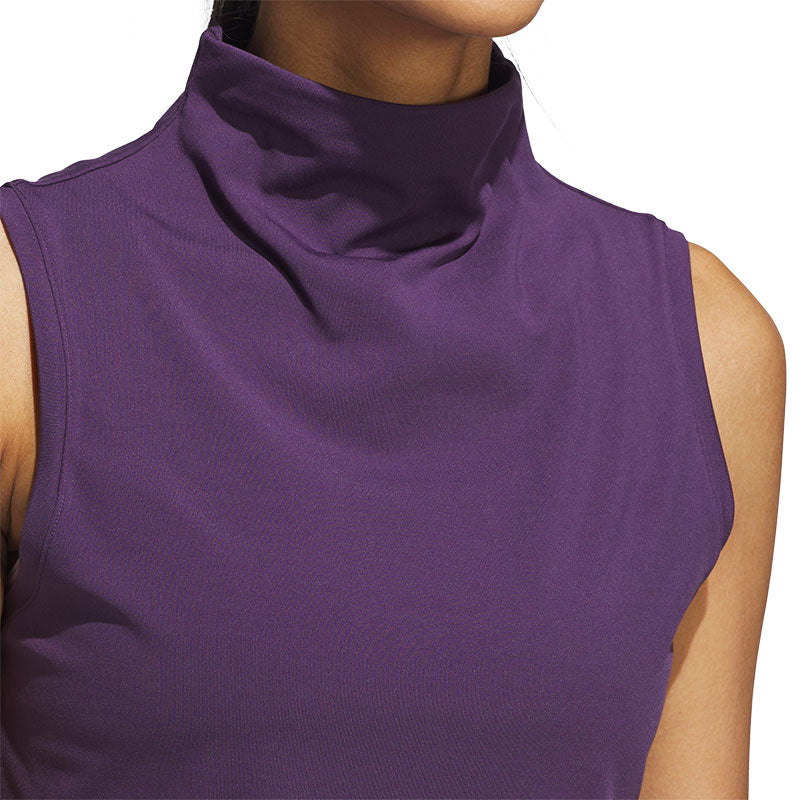 ADIDAS Ultimate365 Women's Sleeveless Mock Neck Top (Aurora)