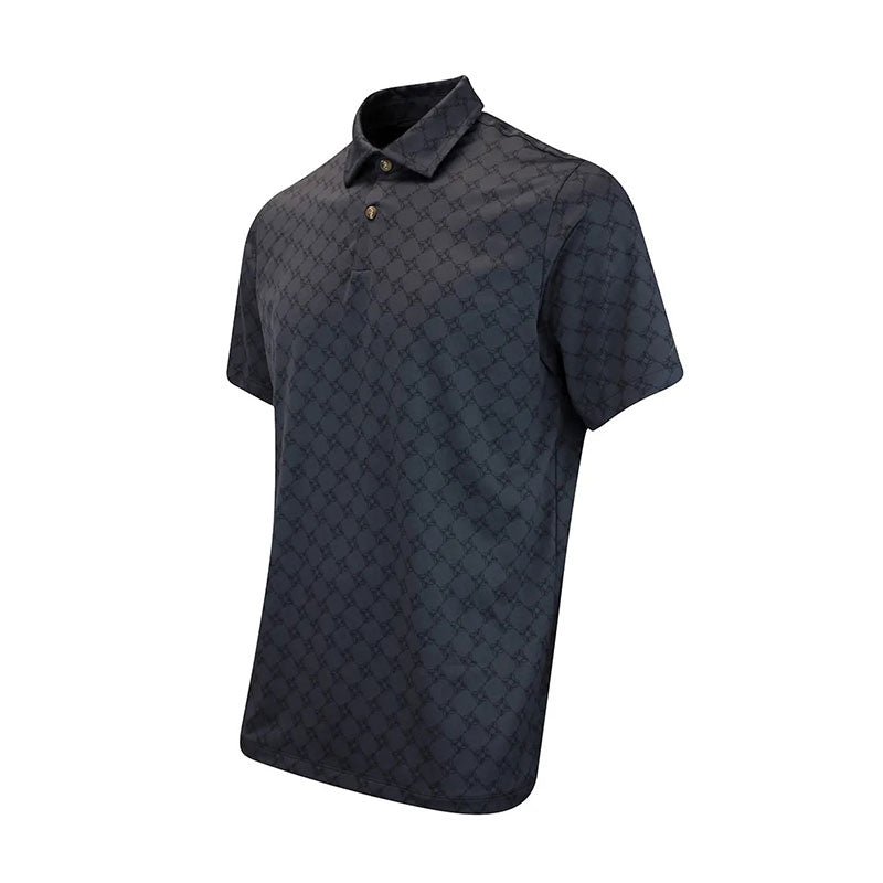 NIKE Jordan Sport Printed Men's Polo (Black)