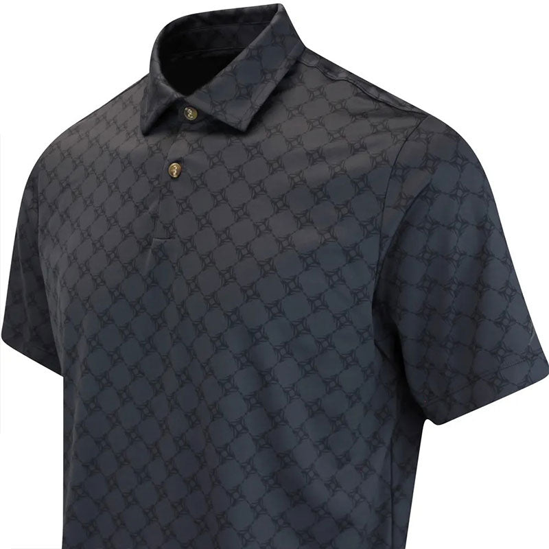 NIKE Jordan Sport Printed Men's Polo (Black)