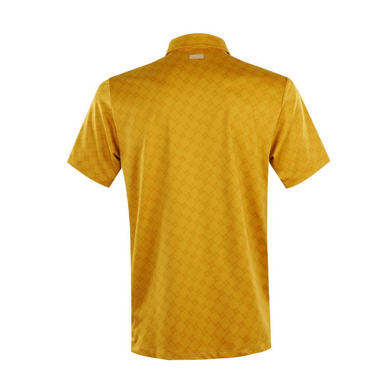 NIKE Jordan Sport Printed Men's Polo (Goldtone)