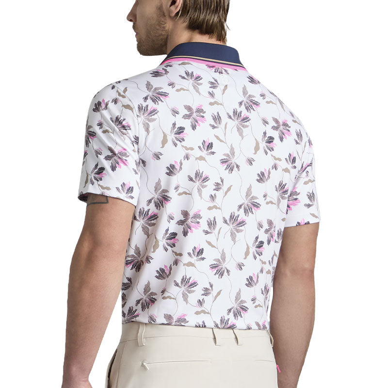 GFORE Iris Men's Tech Jersey Polo (Snow)