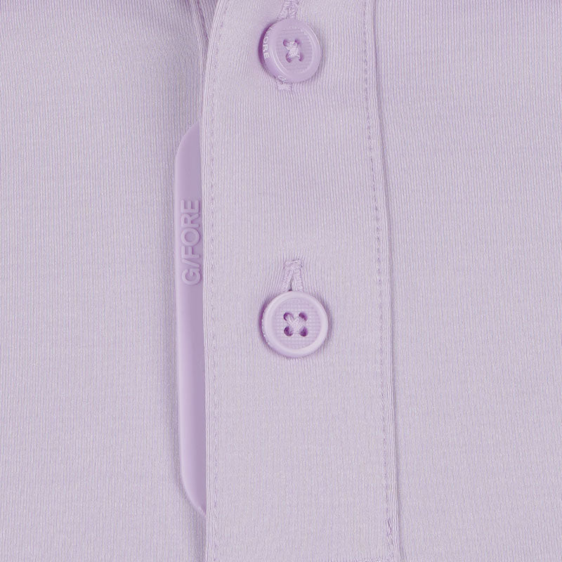 GFORE Melange Ice Nylon Men's Polo (Irism)