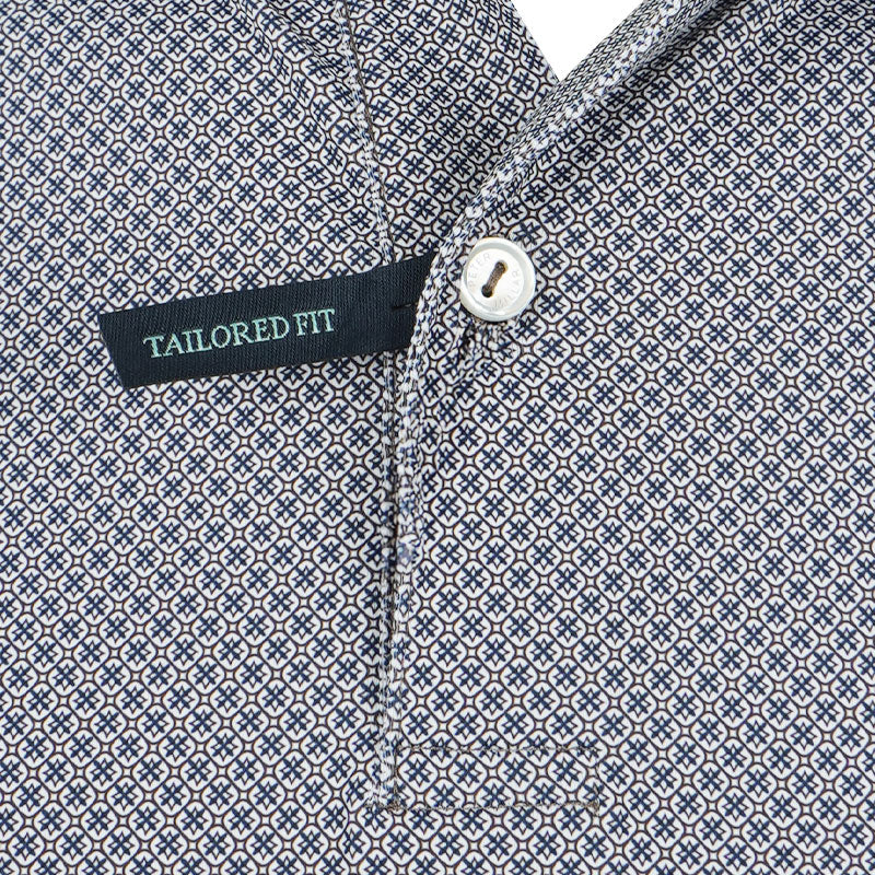 PETER MILLAR Seville Men's Performance Jersey Polo (White)