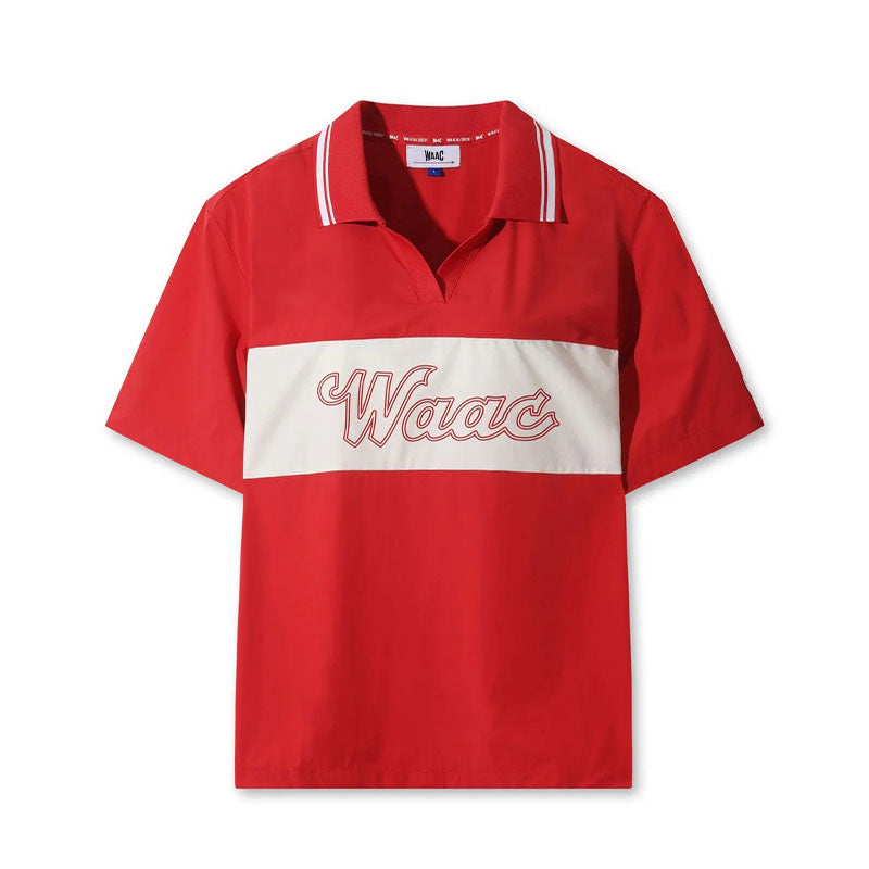 WAAC Rib Collar Stretch Women's Pullover (Red)