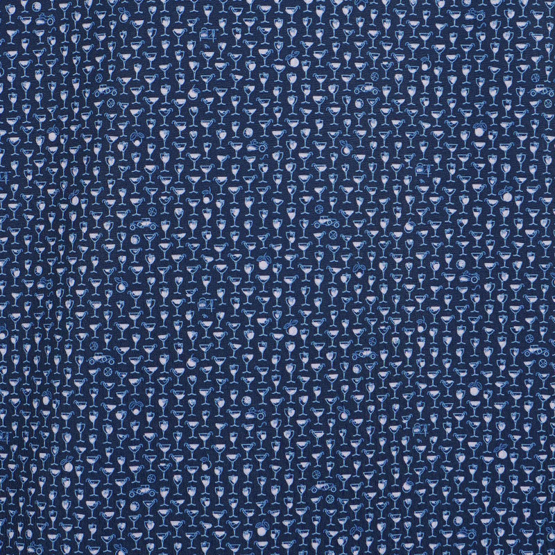 PETER MILLAR Sidecar Men's Performance Jersey Polo (Navy)