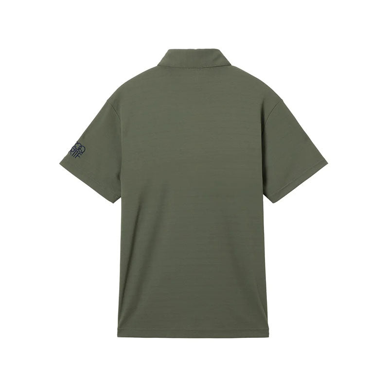 LE COQ SPORTIF GOLF Switch Print Men's Polo (Khaki)