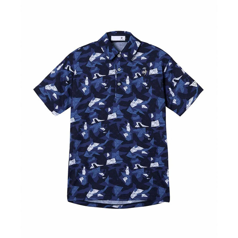 LE COQ SPORTIF GOLF Small Print Men's Polo (Navy)