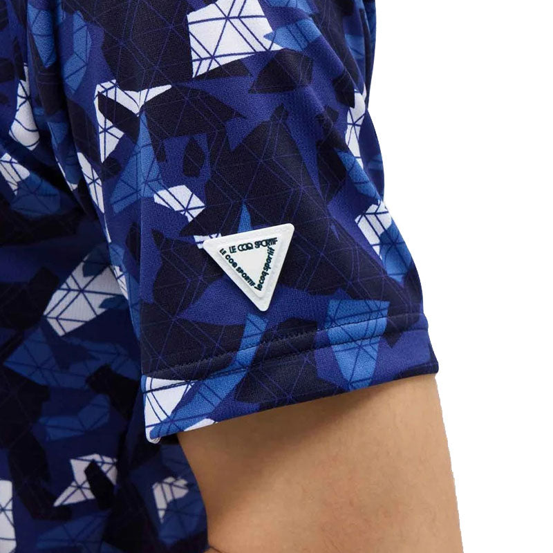 LE COQ SPORTIF GOLF Small Print Men's Polo (Navy)