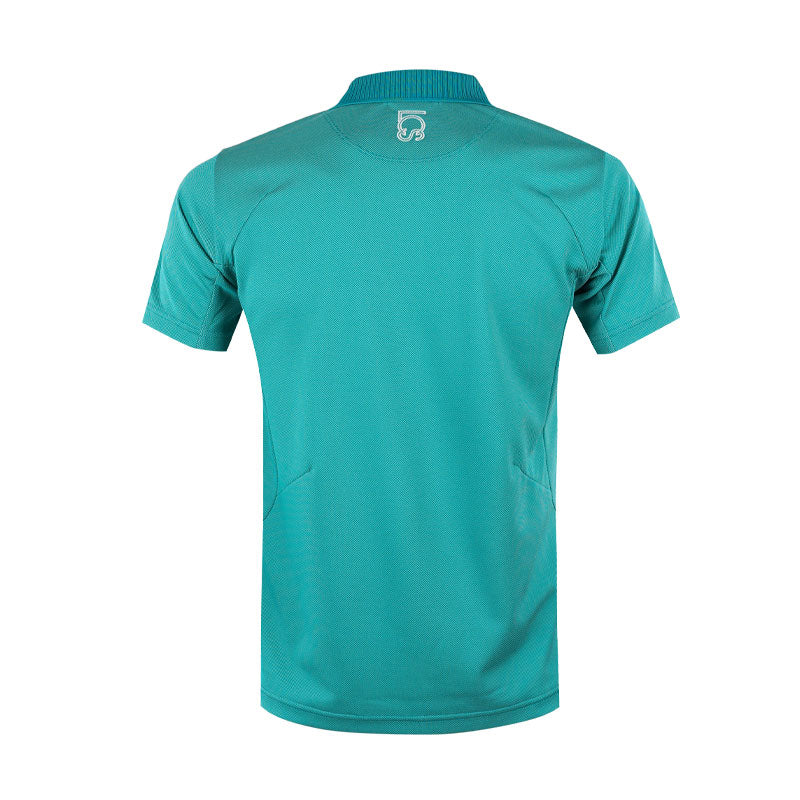 LE COQ SPORTIF GOLF Golf Patterned Men's Polo (Green)