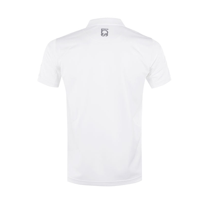 LE COQ SPORTIF GOLF Golf Patterned Men's Polo (White)