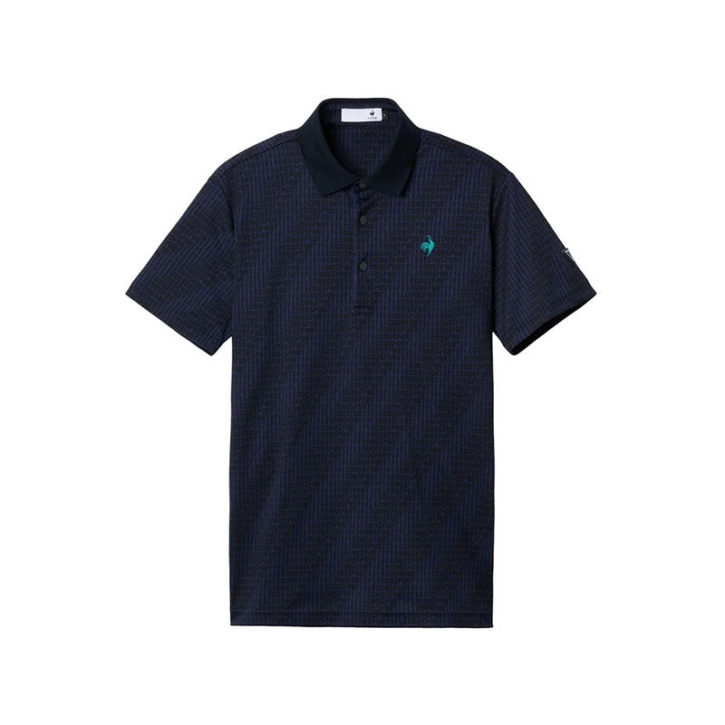 LE COQ SPORTIF GOLF Logo Print Men's Polo (Navy)