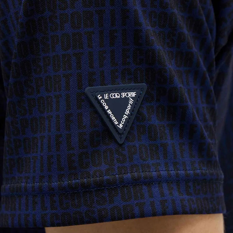LE COQ SPORTIF GOLF Logo Print Men's Polo (Navy)