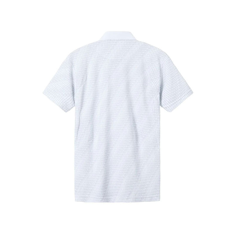 LE COQ SPORTIF GOLF Logo Print Men's Polo (White)