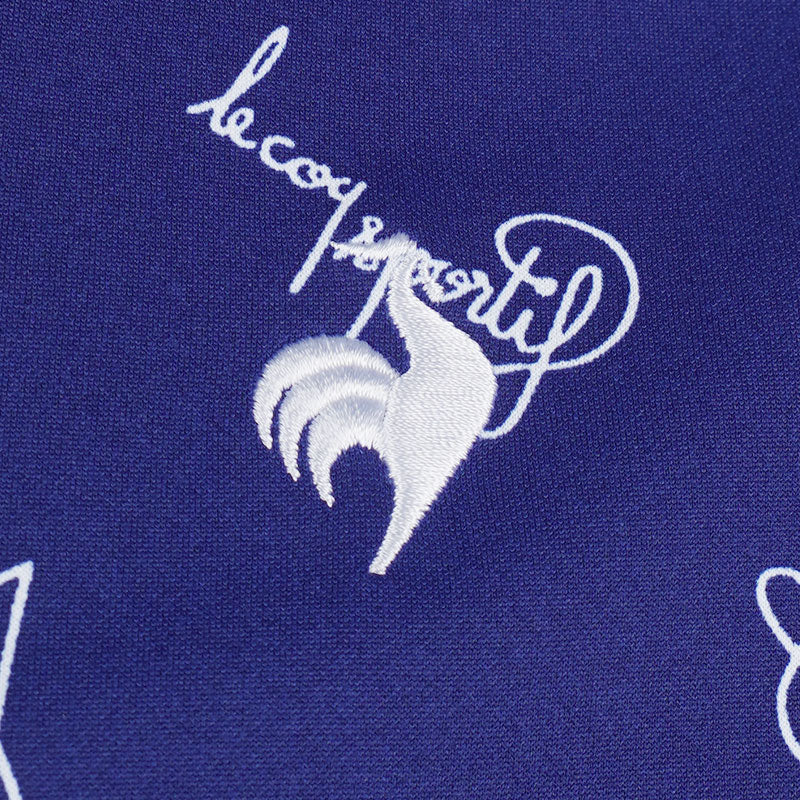 LE COQ SPORTIF GOLF Seasonal Print Men's Polo (Blue)