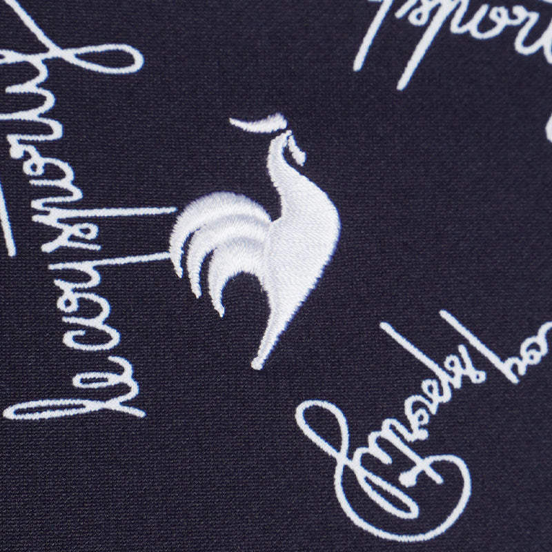 LE COQ SPORTIF GOLF Seasonal Print Men's Polo (Navy)